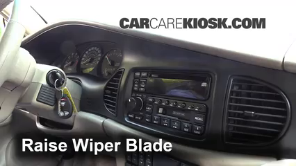 2003 Buick Regal LS 3.8L V6 Windshield Wiper Blade (Front) Replace Wiper Blades